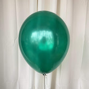 Uninflated Pearl Emerald Green 11" Latex Balloons